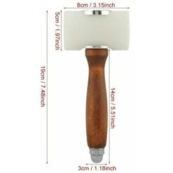 Maillet De Sculpture En Bois En Forme De T Pour Cuir Et Nylon 9 Maillet De Sculpture En Bois En Forme De T Pour Cuir Et Nylon -Silverols Magasin 100193606 3