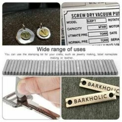 36 Pices Lettres Et Chiffres Frapper, 3mm Poinon Lettre Metal, A-Z Et 0-9 Lettre A Frapper Metal, Chiffre Frapper Pour Estampage Du Mtal, Du Plastique, Du Bois, Du Cuir 11 36 Pices Lettres Et Chiffres Frapper, 3mm Poinon Lettre Metal, A-Z Et 0-9 Lettre A Frapper Metal, Chiffre Frapper Pour Estampage Du Mtal, Du Plastique, Du Bois, Du Cuir -Silverols Magasin 100266339 5