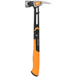 Fiskars Marteau De Coffreur IsoCore XXL, Pour Clouer, 41 Cm, 1,02 Kg, Noir/Orange, 1020216