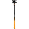 Fiskars Masse IsoCore L, Pour Travaux Démolition Et Enfoncer Des Poteaux, 92 Cm, 4,76 Kg, Noir/Orange, 1020219