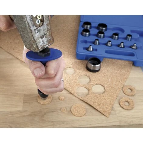 Jeu De Poinçons 14 Pièces Avec Goupille De Centrage 5-35 Mm Westfalia 5 Jeu De Poinçons 14 Pièces Avec Goupille De Centrage 5-35 Mm Westfalia – Image 3