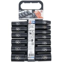 JEU DE 13 DOUILLES IMPACT A CHOCS PROFONDES 1/2 DE 10 A 32 MM