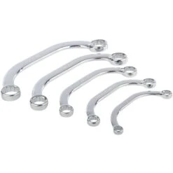 5 CLÉS PLATES COURBÉES 8 - 22 MM SILVERLINE 945235