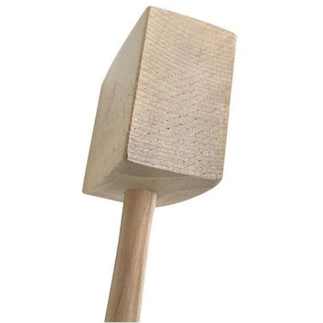 Maillet De Menuisier 2 Frappes 55 Et 115 X Ht. 90 X Lt. 310 Mm En Bois D' Hêtre Brut 510 Grammes - Diamwood 4 Maillet De Menuisier 2 Frappes 55 Et 115 X Ht. 90 X Lt. 310 Mm En Bois D' Hêtre Brut 510 Grammes - Diamwood – Image 2