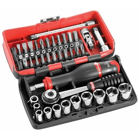 Coffret Cliquets + Embouts 1/4'' FACOM R2NANOPB 3 Coffret Cliquets + Embouts 1/4'' FACOM R2NANOPB