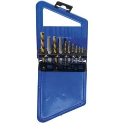 COFFRET DE 5 EXTRACTEURS DE VIS OU GOUJONS + 5 FORETS COUPE A GAUCHE -Silverols Magasin 19533452 3