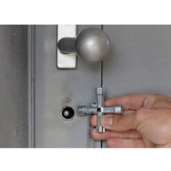 C.K T4455 Clé Pour Armoire De Distribution Zinc Moulé Sous Pression -Silverols Magasin 24070535 3