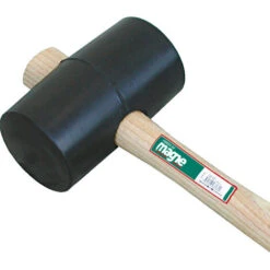 MAILLET CAOUTCHOUC DUR 1260GR Diam.90 (BETONNIERE) EMMANCHE FRENE FORGES DE MAGNE - 321791