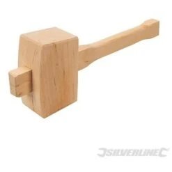 Silverline Maillet En Bois, 115 mm, 115 Mm