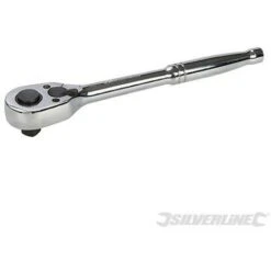 Silverline Clé à Cliquet Couple élevé, 1/2 / 512 Nm, 1-2 - 512 Nm