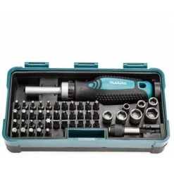 Clé à Cliquet Et Jeu D'embouts (47 Pcs) - MAKITA B-36170 -Silverols Magasin 31584959 3