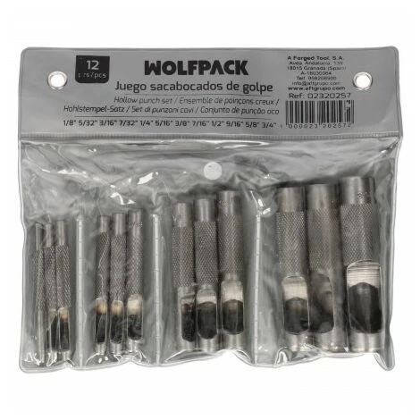 Wolfpack Juego.sacabocados Hit 12 Pieces 3 To 19 Mm 5 Wolfpack Juego.sacabocados Hit 12 Pieces 3 To 19 Mm – Image 3