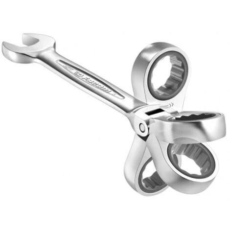 CLE MIXTE 8 MM A CLIQUET FLEXIBLE ARTICULEE FACOM 467 F 3 CLE MIXTE 8 MM A CLIQUET FLEXIBLE ARTICULEE FACOM 467 F