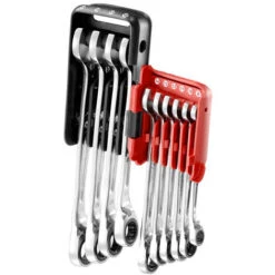 Jeu De 10 Clés Mixtes à Cliquet En étui Pocket 8 à 19 Mm FACOM 467B.JP10PB -Silverols Magasin 34599709 2