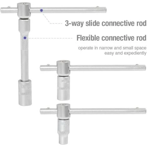 WORKPRO Coffret De Douilles Embouts Et Clés à Cliquet 1/2-inch Et 1/4-inch (72 Dents) De Dégagement Rapide (108-pièce) 7 WORKPRO Coffret De Douilles Embouts Et Clés à Cliquet 1/2-inch Et 1/4-inch (72 Dents) De Dégagement Rapide (108-pièce) – Image 5