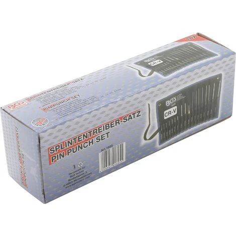 BGS Technic Jeu De Chasse-goupilles 100-150-200 Mm 1,5 - 9,5 Mm Pointeau Inclus 18 Pièces 4 BGS Technic Jeu De Chasse-goupilles 100-150-200 Mm 1,5 - 9,5 Mm Pointeau Inclus 18 Pièces – Image 2