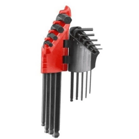 FACOM - Jeu De Clés Allen En L - 1,5mm - Métrique Tête Sphérique - 9 Pièces - 83SH.JP9APF 4 FACOM - Jeu De Clés Allen En L - 1,5mm - Métrique Tête Sphérique - 9 Pièces - 83SH.JP9APF – Image 2