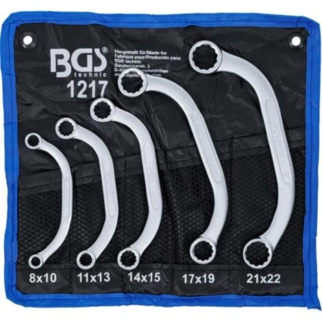 Silverline CLES POLYGONALES A OEIL COURBEES DEMI LUNE 3 Silverline CLES POLYGONALES A OEIL COURBEES DEMI LUNE