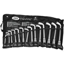 Lot Jeu De 14 Cles A Pipe Debouchees 6 Pans 6 Pans De 8 A 21 Mm