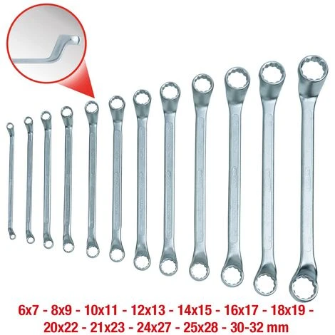 KS TOOLS Clés Polygonales Contre-coudées, 6-32 Mm 4 KS TOOLS Clés Polygonales Contre-coudées, 6-32 Mm – Image 2