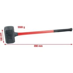 KS TOOLS Masse Sans Rebond, Extralongue, 5500 G -Silverols Magasin 41887766 3