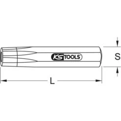 KS TOOLS Bouterolle, 6 Mm -Silverols Magasin 42074940 2