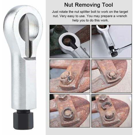 Extracteur D'écrou Endommagé Dépose D'Ecrou Séparateur Outil De Démontage Décrou (1) GrooFoo 6 Extracteur D'écrou Endommagé Dépose D'Ecrou Séparateur Outil De Démontage Décrou (1) GrooFoo – Image 4