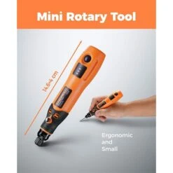 ENGINDOT 3.7 V Outil Rotatif Multifonction Sans Fil Avec 32 Accessoires, 3 Vitesses 5000-15000rpm, Avec USB, Idéal Pour Les Petits Projets De Bricolage PCG01B 10 ENGINDOT 3.7 V Outil Rotatif Multifonction Sans Fil Avec 32 Accessoires, 3 Vitesses 5000-15000rpm, Avec USB, Idéal Pour Les Petits Projets De Bricolage PCG01B -Silverols Magasin 44000292 4