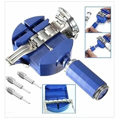 Outil Chasse Goupille Ajustable Compatible Avec Montres/Horlogerie + Chasse Goupilles + Kit D'Outils,Irisfr(ensemble) 6 Outil Chasse Goupille Ajustable Compatible Avec Montres/Horlogerie + Chasse Goupilles + Kit D'Outils,Irisfr(ensemble) – Image 4