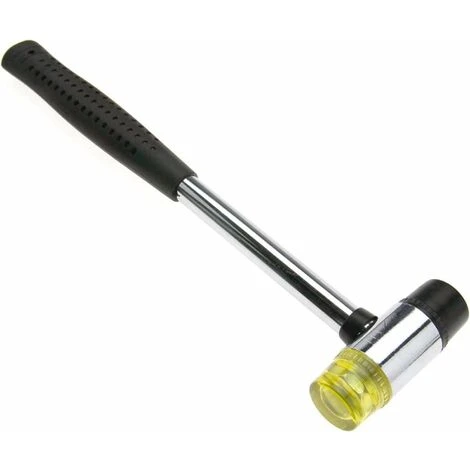 Maillet En Caoutchouc Marteau,Maillet Avec Double Face En Plastique Noir PoignéE Maillet Double Face DiamèTre Pour Projets De Bricolage, Artisanat,Irisfr(1pcs) 4 Maillet En Caoutchouc Marteau,Maillet Avec Double Face En Plastique Noir PoignéE Maillet Double Face DiamèTre Pour Projets De Bricolage, Artisanat,Irisfr(1pcs) – Image 2