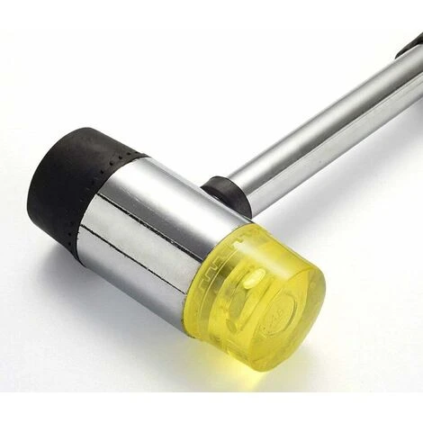 Maillet En Caoutchouc Marteau,Maillet Avec Double Face En Plastique Noir PoignéE Maillet Double Face DiamèTre Pour Projets De Bricolage, Artisanat,Irisfr(1pcs) 7 Maillet En Caoutchouc Marteau,Maillet Avec Double Face En Plastique Noir PoignéE Maillet Double Face DiamèTre Pour Projets De Bricolage, Artisanat,Irisfr(1pcs) – Image 5