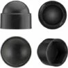 Cache-écrous M8 Noir 30 Pcs Cache-vis Bouche-trou Bouchons De Tuyau Macaron -Silverols Magasin 46307087 1