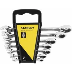 STANLEY Jeu De 7 Clés Mixtes à Cliquet -Silverols Magasin 47975956 2