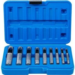 Coffret De 9 Emporte Pieces Ronds 3 A 12 Mm, Poincons De Decoupe Joints
