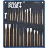 KRAFTPLUS K.216-5028 Jeu De Burins Pointeaux Et Chasses Goupilles Chasses Clous Pointes - 28 Pcs - Livré Avec étui Enroulable -Silverols Magasin 50597847 1