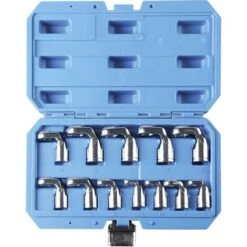 Kunzer 7GOR12 Clé Polygonale Ouverte 12 Pièces 8 - 19 Mm 3/8 Y359482