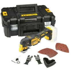 Outil Multifonctions 18V (Machine Seule) 32 Accessoires En TSTAK - Dewalt DCS355NT-XJ