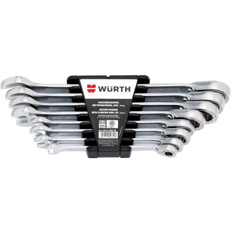 Wurth Assortiment De Clé à Cliquet 8 Pièces - Ratrgmaulshssl-tri-shift 8Tlg 3 Wurth Assortiment De Clé à Cliquet 8 Pièces - Ratrgmaulshssl-tri-shift 8Tlg