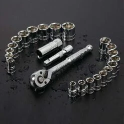 WORKPRO Coffret De Douilles Compact Avec Clé à Cliquet 3/8-inch 24-Pièce 10 WORKPRO Coffret De Douilles Compact Avec Clé à Cliquet 3/8-inch 24-Pièce -Silverols Magasin 53547353 4