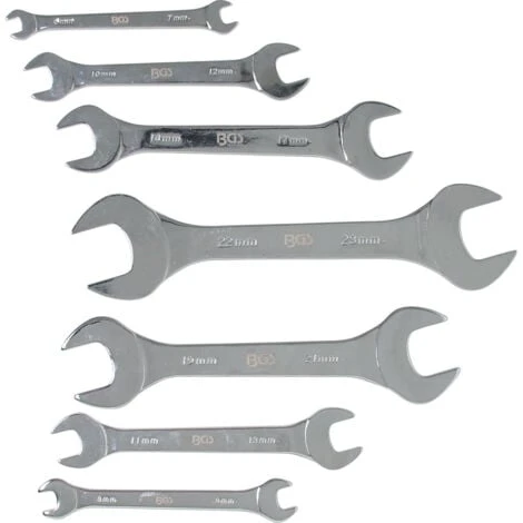 ASSORTIMENT DE 7 CLES FOURCHES ULTRA MINCES EXTRA PLATES BGS TECHNIC 3 ASSORTIMENT DE 7 CLES FOURCHES ULTRA MINCES EXTRA PLATES BGS TECHNIC