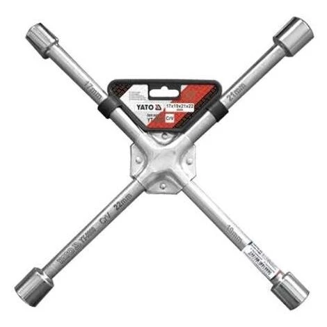 YATO Clé Cruciforme - 17-19-21-22mm 7 YATO Clé Cruciforme - 17-19-21-22mm – Image 5