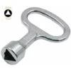 Clé Triangulaire En Métal Clé De La Boîte Du Compteur Clé Triangle à Douille Argent ，Clé Pour Armoires De Distribution Triangle 10 Mm，Guazhuni -Silverols Magasin 55070114 1