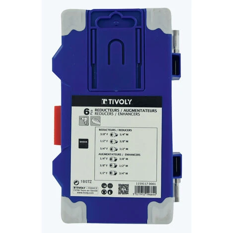 Tivoly Coffret 6 PCS -Spécial Réducteurs/augmentateurs à Choc 5 Tivoly Coffret 6 PCS -Spécial Réducteurs/augmentateurs à Choc – Image 3