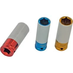 Tivoly Coffret 3 Pcs Douilles à Choc 1/2" Spécial Roues De Voiture -Silverols Magasin 55494988 4