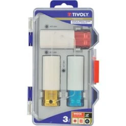 Tivoly Coffret 3 Pcs Douilles à Choc 1/2" Spécial Roues De Voiture -Silverols Magasin 55494988 5