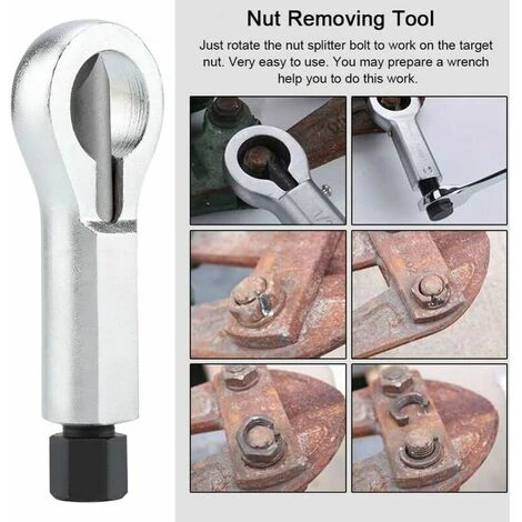 Extracteur D'écrou Endommagé Dépose D'Ecrou Séparateur Outil De Démontage Décrou 6 Extracteur D'écrou Endommagé Dépose D'Ecrou Séparateur Outil De Démontage Décrou – Image 4