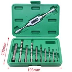 Coffret De 11pcs Extracteurs De Vis, Goujons, Boulons Cassés Endommagés M3-M12 Avec Forets,Fonepro 11 Coffret De 11pcs Extracteurs De Vis, Goujons, Boulons Cassés Endommagés M3-M12 Avec Forets,Fonepro -Silverols Magasin 57764044 5