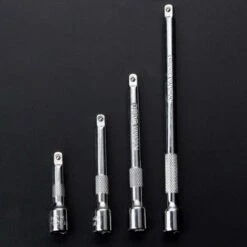 Lot De 4 Rallonges Pour Clé À Cliquet 1/4 6,3 Mm (Taille : 50 Mm/70 Mm/100 Mm/150 Mm) -Silverols Magasin 58034788 2