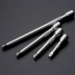 Lot De 4 Rallonges Pour Clé À Cliquet 1/4 6,3 Mm (Taille : 50 Mm/70 Mm/100 Mm/150 Mm) -Silverols Magasin 58034788 3