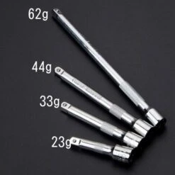Lot De 4 Rallonges Pour Clé À Cliquet 1/4 6,3 Mm (Taille : 50 Mm/70 Mm/100 Mm/150 Mm) -Silverols Magasin 58034788 4